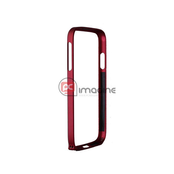 Bumper S4 Screwed Metal Vermell | Galaxy s4 (i9500/i9505)