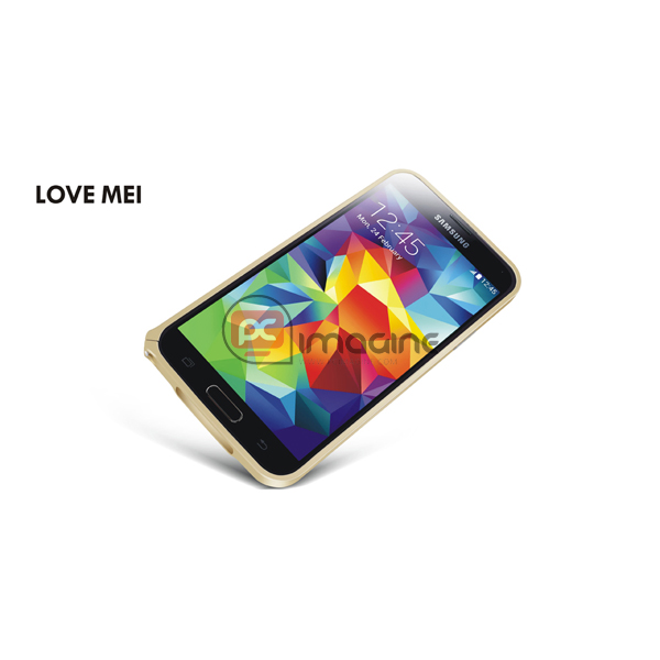 Bumper S5 Love Mei Metal Vermell | Galaxy s5 (g900)