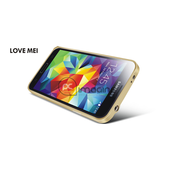 Bumper S5 Love Mei Metal Gold | Galaxy s5 (g900)