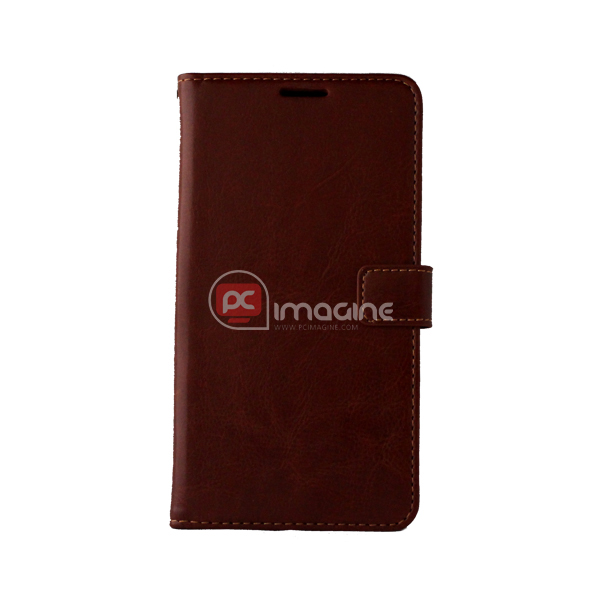 Funda de piel para Note 4 marrón | Galaxy note 4 (n910)