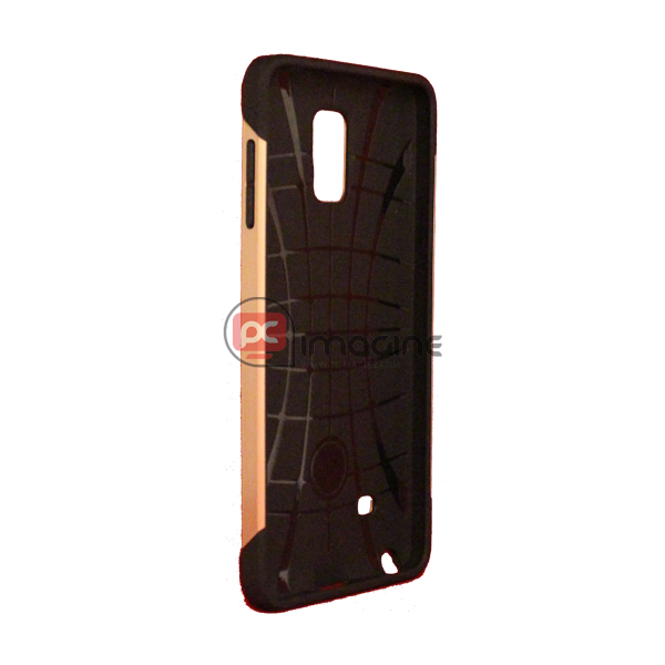Carcasa con funda de silicona Slim Armor Gold para Note4 | Galaxy note 4 (n910)