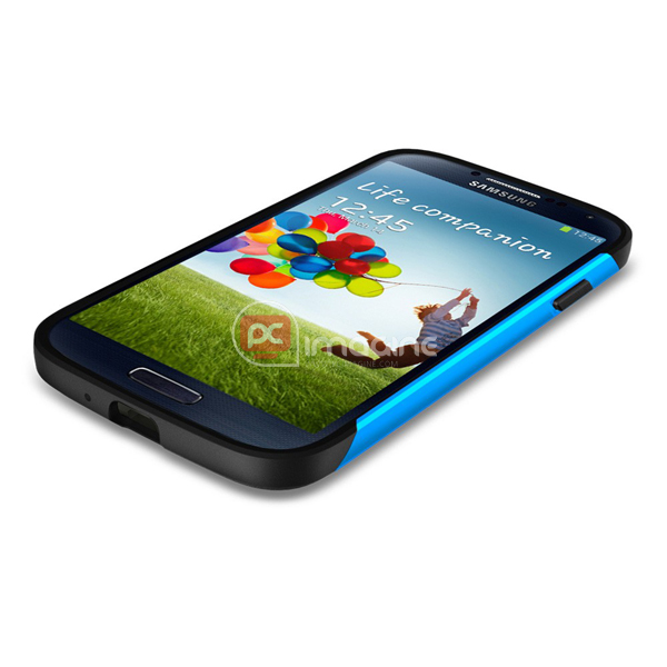 Carcasa con funda de silicona Slim Armor Azul para Galaxy S4 | Galaxy s4 (i9500/i9505)