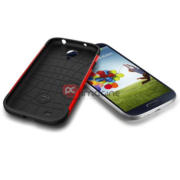 Carcassa amb funda de silicona Slim Armor Vermell pel Galaxy S4 | Galaxy s4 (i9500/i9505)