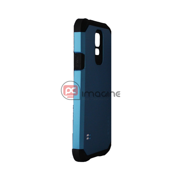 Carcasa con funda de silicona Tough Armor Azul para Galaxy S5 | Galaxy s5 (g900)