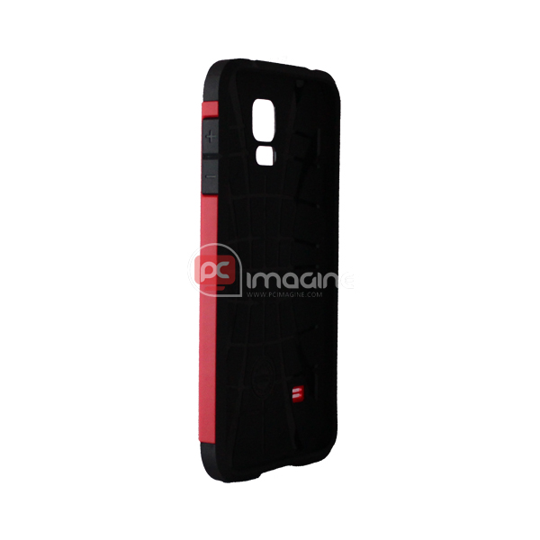 Carcasa con funda de silicona Tough Armor Roja para Galaxy S5 | Galaxy s5 (g900)