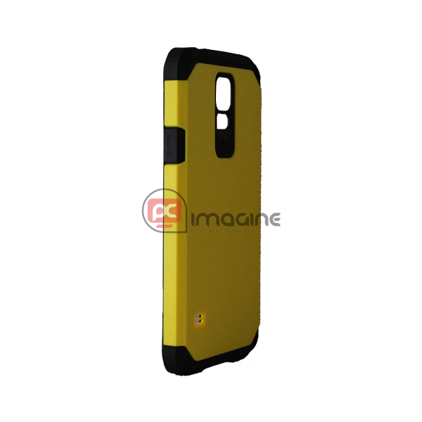 Carcasa con funda de silicona Tough Armor Amarilla para Galaxy S5 | Galaxy s5 (g900)